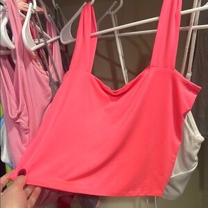 Women's Neon Pink Cami Top